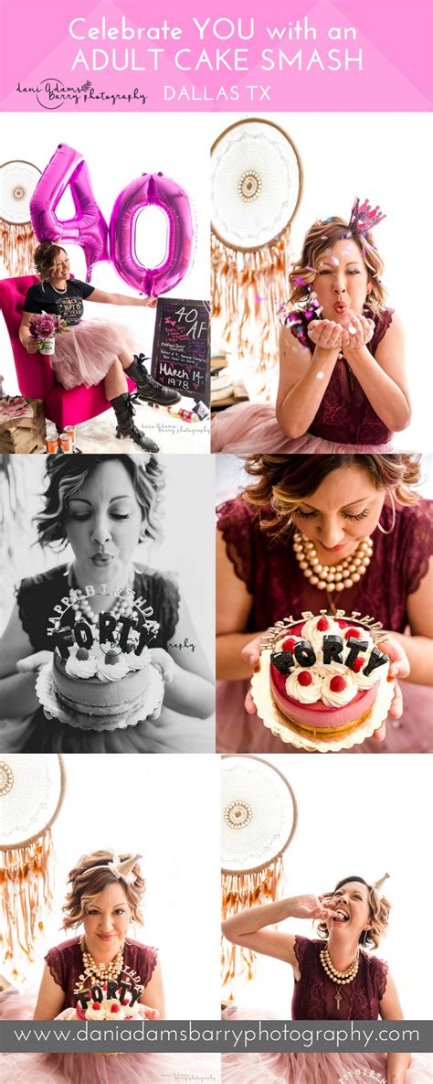 Amazing Adult Cake Smash Photo Shoot Dallas Tx