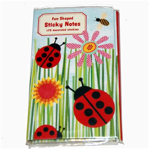 Fun Shaped Sticky Notes 175 Decorated Stickies In 7 Designs