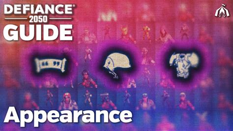 Appearance Guide Defiance 2050 Videogame Pavilion