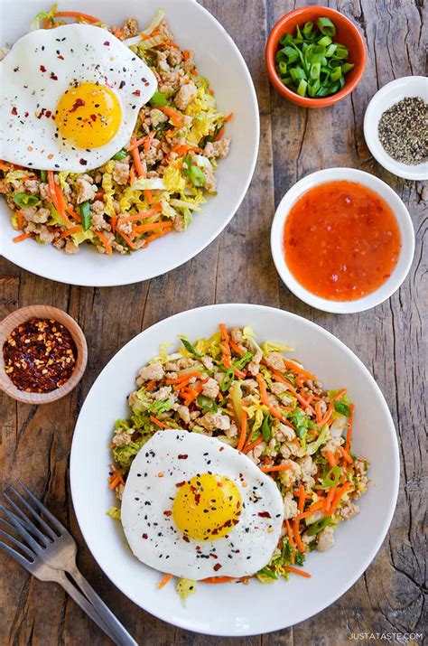 Healthy Egg Roll In A Bowl Just A Taste