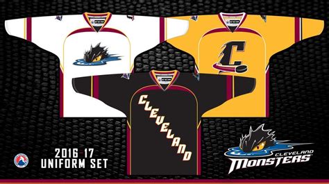 Ahl Cleveland Monsters Monster Cleveland Sports Jersey