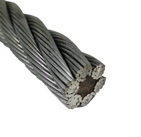 Hight Quality 12 Mm Ungalvanized Steel Wire Rope With Yellow Grease