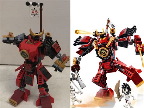 Modified Samurai X Mech To Make It Look A Bit More Like The Original Set R Lego