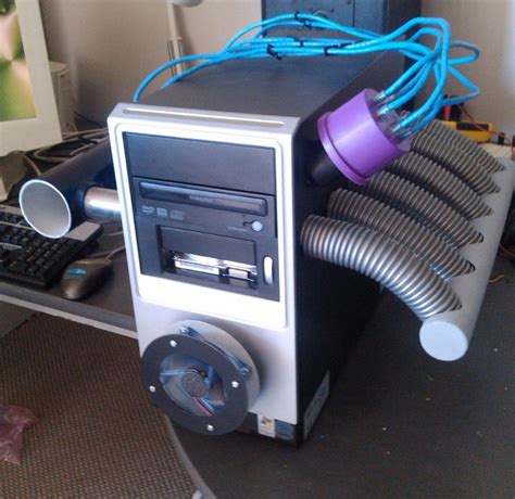 Techniphilia Computer Case Mod As A Straight Six Engine