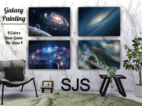 The Sims Resource Galaxy Painting