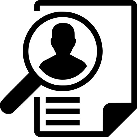 Job Search Svg Png Icon Free Download 543505 Onlinewebfontscom