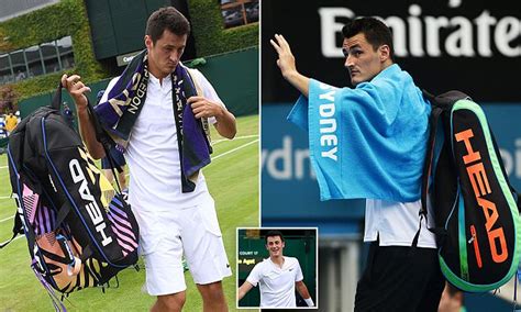 Bernard Tomic Dropped By Head And Fined After Wimbledon Daily Mail Online