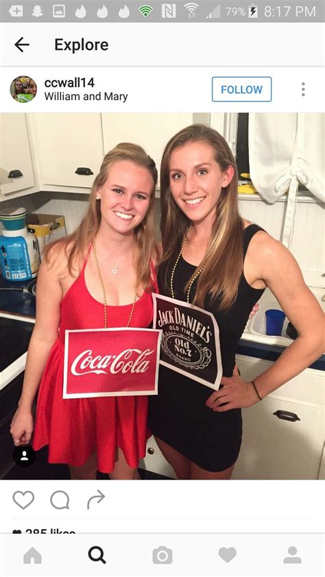 Jack Daniels And Coke Costume