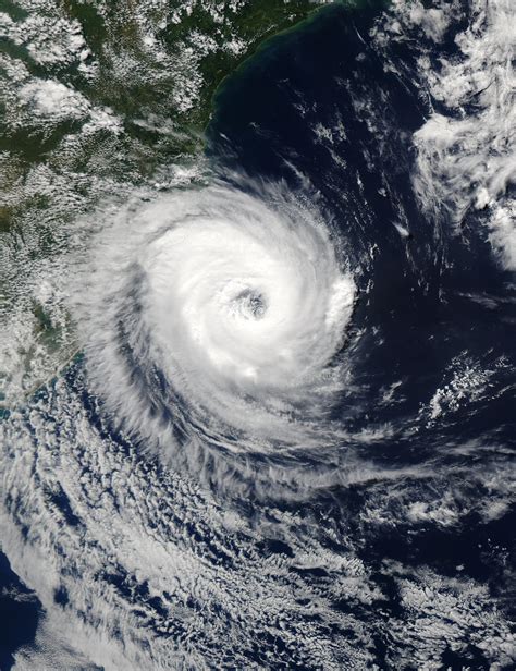 Nasa Visible Earth Tropical Cyclone Off Southern Brazil
