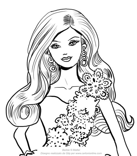 Gioco barbie sposa principessa (barbie wedding princess ) online.la stessa barbie ancora sposato. Disegni Di Barbie Da Colorare E Stampare | Migliori pagine ...