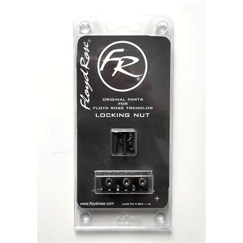 Locking Nut Floyd Rose Original Schaller R3 Black 429mm Reverb
