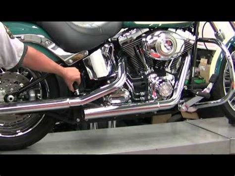 The rear sprocket spins the rear wheel, which propels the motorcycle forward. How Motorcycle Mufflers Work - YouTube