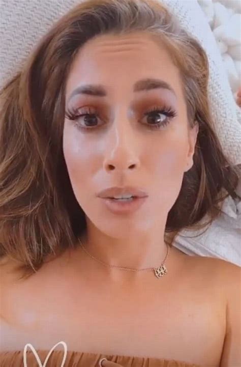 Stacey solomon, 31, has detailed her mixed emotions yesterday over having to leave her home, pickle cottage, and her family behind. Stacey Solomon quits social media again - admitting fears ...