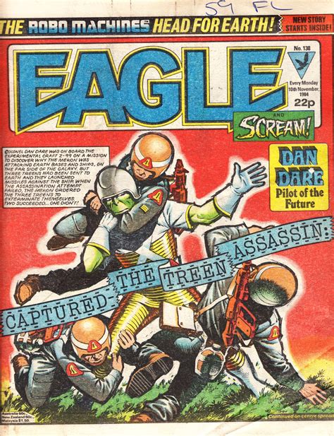 Starlogged Geek Media Again 1984 Eagle November Issues Ipc
