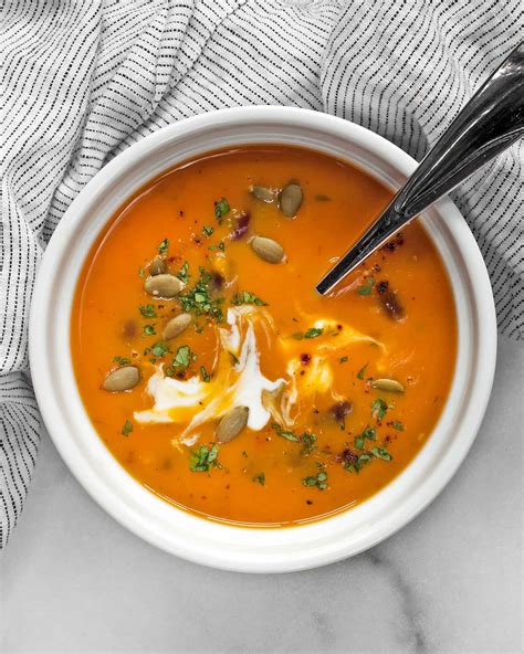Spicy Butternut Squash Soup With Black Beans Last Ingredient