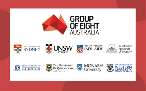 Australian Education The Group Of Eight Universities In Australia