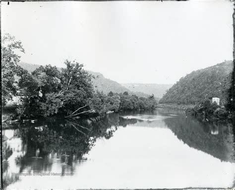 Greenbrier River From Bridge At Alderson W Va West Virginia