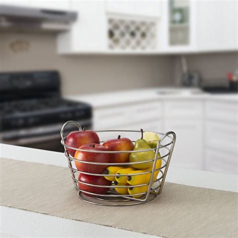 Home Basics Simplicity Collection Beautiful Rust Resistant Steel Fruit