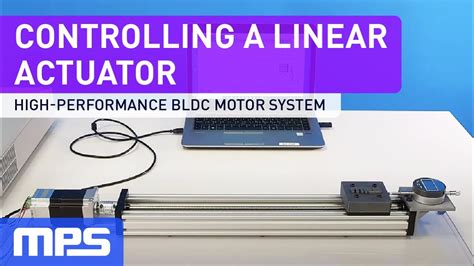 Controlling A Linear Actuator With A High Performance Bldc Motor Youtube