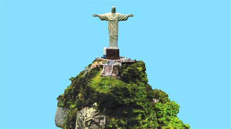 Christ Redeemer Cristo Redentor Rio De Janeiro Buy Royalty Free D Model By Libanciel