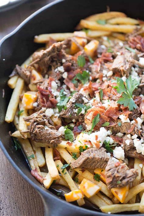 Poutine Recipe with Beef Brisket and Bacon