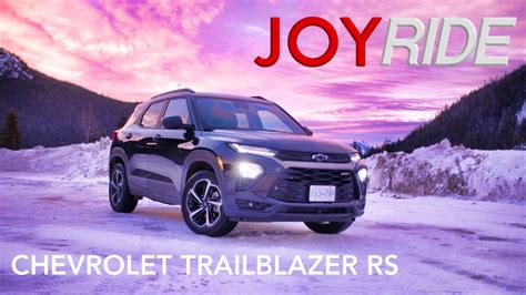 2021 Chevrolet Trailblazer Rs Winter Driving Review Joyride Youtube