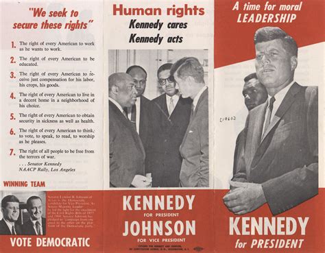 Plegable Derechos Civiles Kennedy Estraté