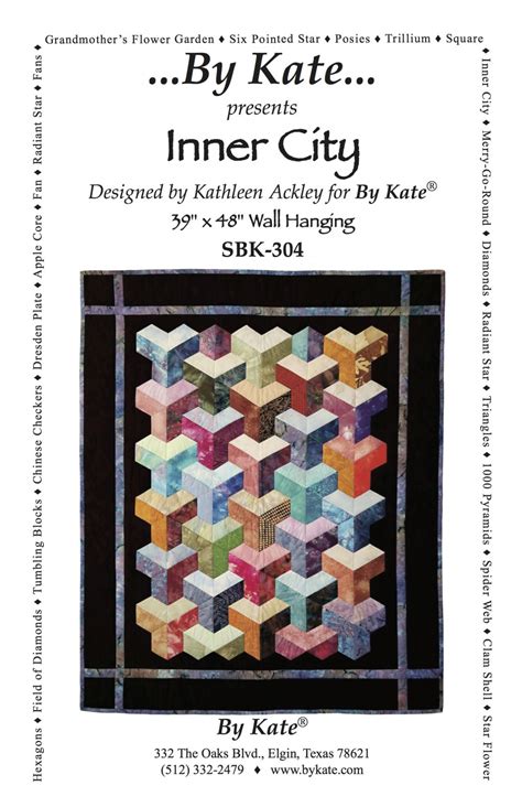 Inner City Quilt Pattern