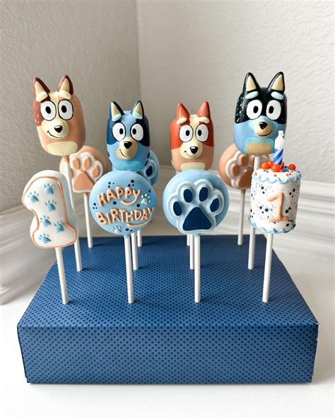 8 Bluey Cake Pops Perfect For Your Bluey Obsessed Birthday Kid That