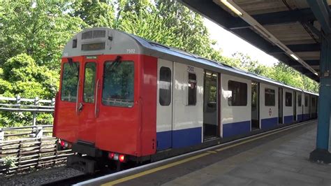 London Underground D78 District Line Trains At Upney Hd Youtube