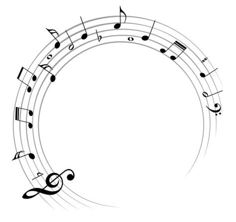 Music Notes Border Stock Photos Pictures And Royalty Free Images Istock