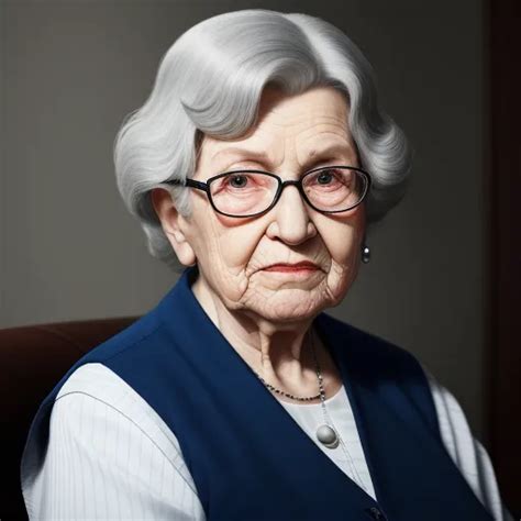 Ai Image Generator Granny Showing Her