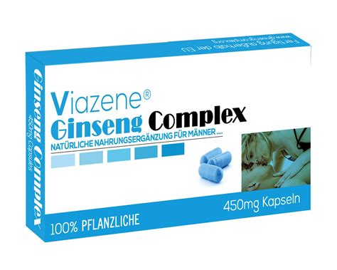 viazene ginseng complex 10 kapseln für männer ultra starke kräuterergänzungen bester