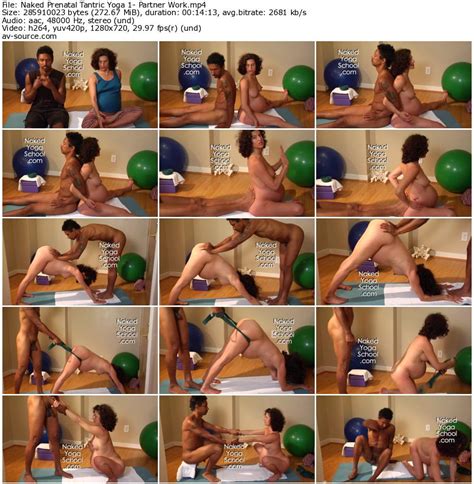 Naked Prenatal Tantric Yoga 1 Partner Work AV Source Com SITERIPS Blog
