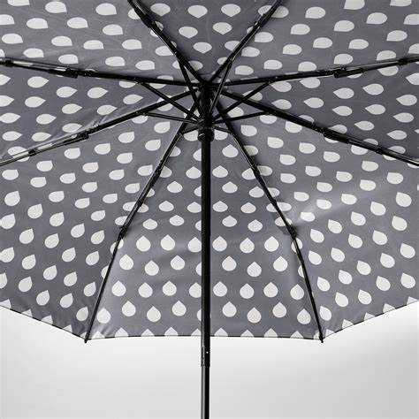 Knalla Umbrella Blackbeige Drop Ikea Latvija