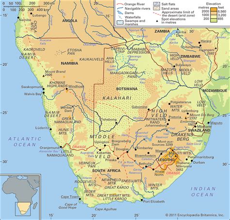 Southern Africa History Countries Map Population And Facts Britannica