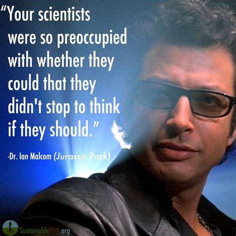 Jeff Goldblum Jurassic Park Quotes