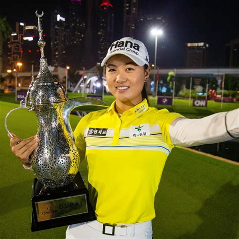 Minjee Lee Triumphs Under The Lights At Omega Dubai Moonlight Classic