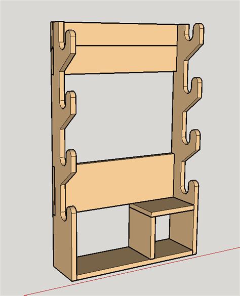 Gun Rack Plans For Download Easy To Build Cfb Creations