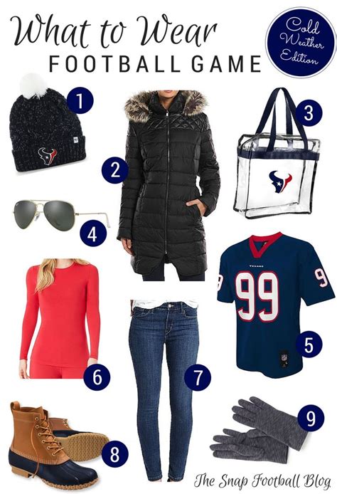 What to Wear: Cold Weather Football Game