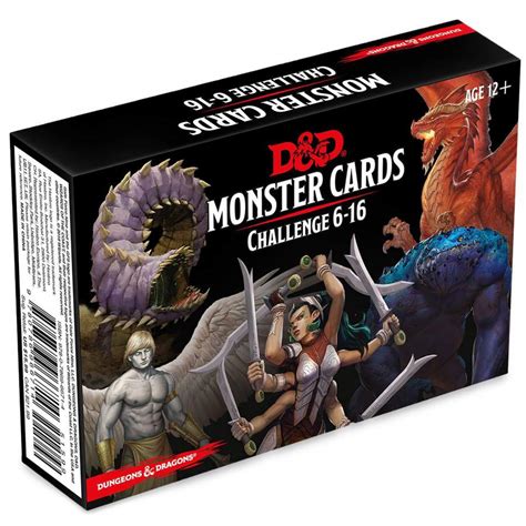 We offer downloadable and printable activity and coloring pages! D&D 5th Ed. Monster Cards Challenge 6-16