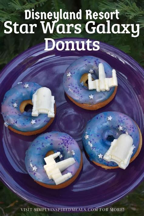 star wars galaxy donuts simply inspired meals recipe star wars food star wars dessert