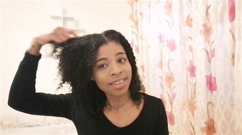 natural hair quick wash and go tutorial youtube
