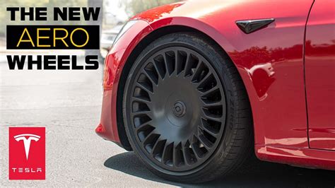 The New Aero Is The Best Aero Wheels For Tesla Model 3 And Model Y Youtube