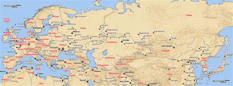 25 Europe To Asia Map Maps Online For You