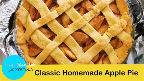 Easy Classic Homemade Apple Pie Recipe Hd Youtube
