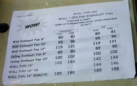Kapasitor yang berkualiti rendah, nilai. foto zaza: harga kipas dinding, Puchong Julai 2013