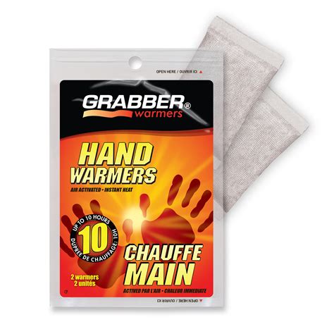 Grabber Hand Warmers Long Lasting Safe Natural Odorless