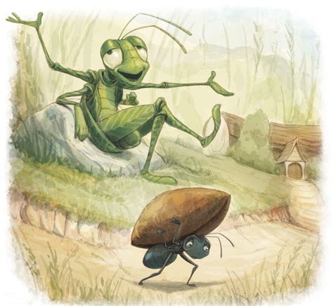 Kids Ultimate Zone The Ant And The Grasshopper