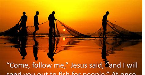 How In The World Jesus Said Follow Me Reflections On Matthew 417 25